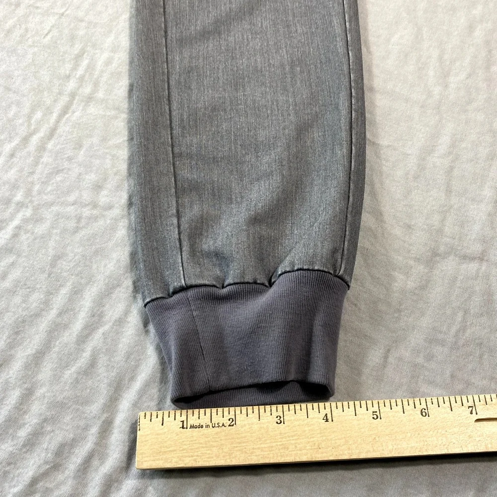 FIGS Technical Pants Womens Small 28x31 Gray Cargo Pocket Scrub Medical *‎